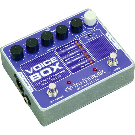 how to use electro harmonix voice box|harmony box for singing.